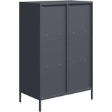 vidaXL Visoka komoda antracit 68x39x103,5 cm od čelika | shoptok.hr