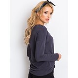 BASIC Feel Good Blouse-RV-BZ-5121.18P-graphite | Shoptok.si