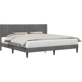  Krevetna konstrukcija Tamnosiva 180 x 200 cm Baršun | Eponuda.com