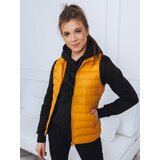 DStreet Kamizelka damska ROSILA żółta | Shoptok.si