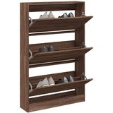 vidaXL Ormarić za cipele hrast smeđi 80x21x125 5 cm konstruirano drvo | shoptok.hr