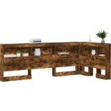  Skladišno uzglavlje Dimljeni hrast 90 cm Konstruirano drvo | shoptok.hr