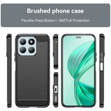 Techsuit Carbon Silicone maska za Honor X8b – crna | shoptok.hr