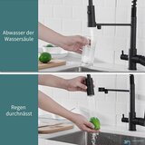 EYN Kuhinjska filter armatura na tri cevi | Pipa za filter KF1459 — Črna | Shoptok.si