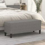 vidaXL Klop temno siva 100x35x41 cm blago | Shoptok.si