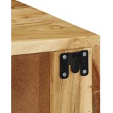  Zidni TV ormarić 60x30x19 cm puno drvo bagrem | shoptok.hr