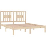  Posteljni okvir iz trdne borovine 160x200 cm, (20884167) | Shoptok.si
