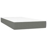  box spring s madracem tamnosivi 120 x 190 cm tkanina | shoptok.hr