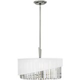 Elstead Lighting Elstead Gigi Stropna svetilka s 3 lučmi, polirani nikelj, E14, (22098023) | Shoptok.si