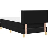  s opruga kutije s uzglavljem Crna 200 x 90 cm tkanina | shoptok.hr