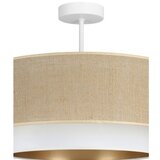  plafonski luster sarta 1xE27/60W/230V, prečnika 45 cm, bela/juta | Eponuda.com