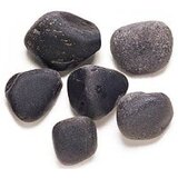  Granulati Zandobbio ukrasni oblutci Nero Ebano 25-40 mm, crni, 25 kg | shoptok.hr