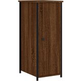 Maison Chic Nočna omarica - Nočna miza rjavi hrast 32x42x80 cm inženirski les, (21689876) | Shoptok.si