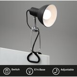 BRILONER 2790-015 - Lampa sa klipsom FIX 1xE14/8W/230V crna/sjajni hrom | Eponuda.com