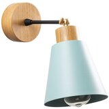 Opviq lights Turkizna/v naravni barvi stenska svetilka ø 14 cm Manavgat – | Shoptok.si