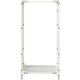  Stalak za drva bijela 40x30x80 cm hladno valjani čelik | shoptok.hr