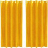  Zavjese za zamračivanje 2 pcs Žuta 140 x 175 cm Baršun | shoptok.hr
