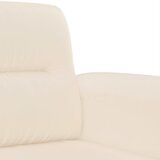  3-dijelni set sofa s jastucima bež tkanina od mikrovlakana | shoptok.hr