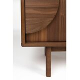 Zuiver Rjava nizka komoda v orehovem dekorju 82x58 cm Groove – | Shoptok.si