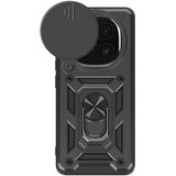 Oem Mayaxess, Ohišje za Xiaomi Redmi Note 14 Pro in 14 Pro Plus Podporni obroč, Črna, (5000215885) | Shoptok.si