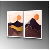 WALLXPERT dekorativna slika od kaljenog stakla (2 komada) uv 968 45 x 65 | ePonuda.com