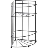 Mondex Kopalniška polica kovina Carl Black 18,5x14x26 črna 1 kos, (5000343154) | Shoptok.si