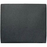 Oblazinjeno vzglavje 135 cm - Črna Blago Oblazinjena kodrasti učinek, (21612880)