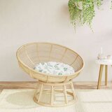  Okrogla blazina vzorec listja Ø 60 x 11 cm oxford tkanina, (21061213) | Shoptok.si