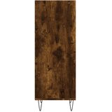  Komoda boja dimljenog hrasta 34,5x32,5x90 cm konstruirano drvo | shoptok.hr