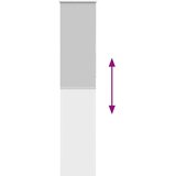 vidaXL Rolo zatemnjena svetlo siva 60x210 cm tkanina širina 55,7 cm | Shoptok.si