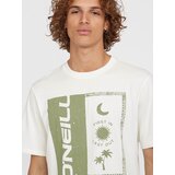 O'neill Majica zelena / bela | Shoptok.si