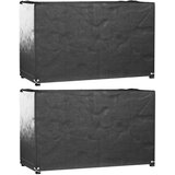 vidaXL Navlake za vrtni namještaj 2 kom 8 ušica 125x55x75cm pravokutne | shoptok.hr