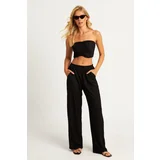 Cool & Sexy Women's Black Bottom Top Sweater Suit