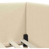 Kotni okvir postelje z matrico Drugo 2 pcs krema blago, (5000121438) | Shoptok.si