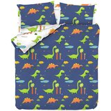 Mijolnir Plava dječja posteljina za bračni krevet 200x200 cm Dinolar – | shoptok.hr