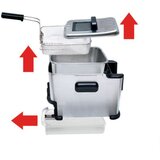 Tefal FR7016 Oleoclean Compact Friteza inox/crna | shoptok.hr