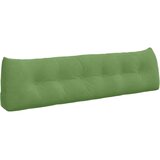  Jastuk za leđa Svijetlo zelena 180 x 24 x 50 cm Baršun | shoptok.hr