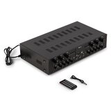 AUDIO KONDRIC 6 zonski ojačevalnik 6x 100W + bluetooth + USB SD predvajalnik - - Audio-Kondric | Shoptok.si