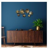 Wallity zidna dekoracija Eysan, 82x39x7cm, Bronza | ePonuda.com