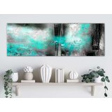  Slika - Turquoise Fog (1 Part) Narrow 135x45 | shoptok.hr
