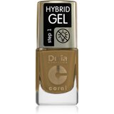 Delia Cosmetics Coral Hybrid Gel gel lak za nohte brez uporabe UV/LED lučke odtenek 124 11 ml Cene