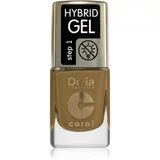 Delia Cosmetics Coral Hybrid Gel gel lak za nokte bez korištenja UV/LED lampe nijansa 124 11 ml