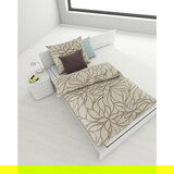 Boxxx POSTELJNINA FLEUR 140/200 cm saten siva | Shoptok.si