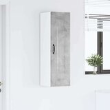 vidaXL Zidni kuhinjski ormarić Zidne Betonski sivi 30 x 31 x 100 cm | shoptok.hr