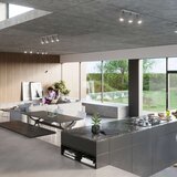  Stropna svetilka MERIDA 6L siva, (21347470) | Shoptok.si