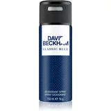 David Beckham classic blue deodorant v spreju brez aluminija 150 ml za moške