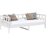  Dnevni ležaj bijeli od masivne borovine 90 x 190 cm | shoptok.hr