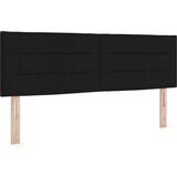  Boxspring krevet s madracem Crna 140 x 190 cm Tkanina - Crna 140 x 190 cm Dizajn linija | shoptok.hr