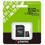 Kingston Micro SD Card 512GB + SD adapter SDCS3/512GB class 10 | Eponuda.com