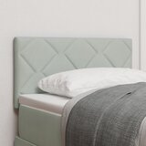 vidaXL LED vzglavnik z designom diamantnih blokov svetlo siva 80 cm žamet, vzglavnik z designom diamantnih blokov svetlo siva 80 cm žamet | Shoptok.si